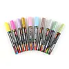 Guangna 8151 Marcador Acrílico Pintura de Diario Estudiante Bolígrafo de Arte Set de Bolígrafos Metálicos de Color Bolígrafo Metálico Transfronterizo