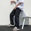 Bestseller PH Shopee Calça Casual de Trabalho Masculina Branca de Algodão com Corte Solto, Bolsos Múltiplos, Estilo Funcional