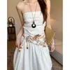 Bufanda de Cuello de Perlas de Alta Gama para Mujer, Nuevo Collar Largo de Bufanda Combinado con Camisa, Elegante Accesorio para el Cuello
