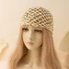 Chapéu Vazado, Adereço de Cabeça de Lantejoulas Artesanal de Verão, Estilo Fashionable Hot Girl, Chapéu de Rede, Em Estoque, Proteção Solar