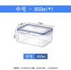 Cozinha Geladeira Caixa de Conservação Retangular Micro-ondas Resistente ao Calor Caixa de Almoço de Plástico Caixa de Almoço de Alimentos Caixa Selada para Armazenamento de Frutas