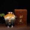 Botella de Vino de Cerámica Jingdezhen 5kg 5kg Botella Vacía para Licor Empaque Olla Especial para Elaborar Vino Se Puede Personalizar en Estilo Retro de Lujo Accesible
