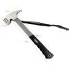 Martelo de Aço de Alto Carbono para Uso Doméstico, Arrancador de Pregos, Martelo de Pregos Multifuncional para Exterior, Martelo para Barraca de Camping