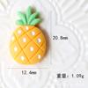 Aguacate Fresa Sandía Fruta Resina Joyería Accesorios Parche DIY Material para Carcasa de Teléfono Móvil Elemento de Fruta Pequeña