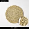 Painéis de Parede Personalizados de Palha, Painéis de Parede Decorativos Boêmios para B&B, Painéis de Parede de Rattan Tecidos à Mão