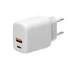 Adequado para Apple 16 Huawei Smartphone Carregador Pd20W Porta Dupla A+C Carregamento Rápido Multi-Protocolo Cabeça de Carregamento Atacado