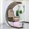 Nueva Silla de Spa para Pies Eléctrica Totalmente Automática de Lujo Diseño Tipo C Silla Reina Masaje Sap Silla de Pedicura Exclusivamente para Exportación