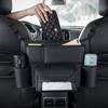 Bolsillo de almacenamiento para coche, bolsa de almacenamiento para asiento de coche, bolsa colgante, caja de reposabrazos, caja de pañuelos para coche, multifunción