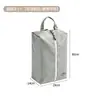 Bolsa impermeável para guardar sapatos de viagem, bolsa de armazenamento portátil para sapatos de academia, bolsa à prova de poeira para bagagem de grande capacidade, bolsa para sapatos
