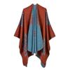 Cachecol Xale Longo Feminino de Outono e Inverno da Moda de Uso Duplo para Viagem, Camping, Quente, Caxemira de Dupla Face, Poncho Amazon