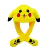 Versão de Comércio Exterior do Mesmo Estilo de Chapéu de Coelho com Orelhas Móveis, Novo Modelo Outono e Inverno, Chapéu de Pelúcia de Coelho Iluminado com Proteção de Orelha Brilhante