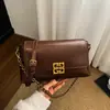 Bolso de Hombro para Mujer de Moda Esmerilado de Nicho 2025 Nuevo Versátil Casual para Viajes Diarios Bolso Cruzado de Cuero Suave Versátil de Moda