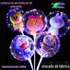 Celebridade da Internet Bola de Onda Chão Promoção Feira de Rua Barraca de Feira Balão Desenho Animado Crianças Luminous Bola de Onda Balão Transparente Lanterna Atacado