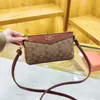 Bolso de mujer más vendido transfronterizo 2026 nuevo bolso cruzado estampado retro francés bolso de hombro para axila de comercio exterior para mujer moderno