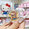Shuibei Oro Puro 999 Pegatinas para Teléfono Móvil Hello Kitty Kuromi 2Mg Dibujos Animados Rosado Lindas Pegatinas Venta al por Mayor