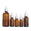 Al por mayor en stock Botellas de Aceite Esencial de 5-100 ml, Productos para el Cuidado de la Piel, Cosméticos, Botellas Gotero con Anillo de Aluminio Electroquímico, Botellas de Vidrio para Empaque