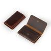 Cuero Crazy Horse Europeo y Americano Tarjetero para Hombre Fuente Rusa Cuero Genuino Billetera Multifuncional Tarjetero Aliexpress Tarjetero de Cuero Vacuno