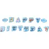 Set de Producto de Papel para Decoración de Fiesta de Cumpleaños Infantil con Platos de Papel, Vasos de Papel y Mantel de Stitch y Lilo
