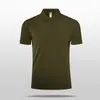 Camisa Polo de Verano para Hombre con Sensación de Hielo de Secado Rápido Manga Corta Casual de Negocios Cuello Solapa Ropa de Trabajo Personalizada Camiseta Deportiva de Color Sólido