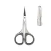 Tijeras de Belleza de Acero Inoxidable, Tijeras Pequeñas, Tijeras para Vello Nasal, Tijeras para Cejas, Recortador de Cejas, Herramientas de Belleza