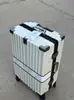 Maleta de alto valor rueda universal nueva marco de aluminio estuche con ruedas gran capacidad estuche de mano con contraseña maleta de viaje para estudiantes