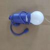 Luz LED Portátil de Exterior Colorida con Cordón de Tirar Estilo Retro para Tienda de Campaña Iluminación Bombilla de Luz Nocturna con Cordón de Tirar Blanca