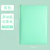 Núcleo de Repuesto Personalizado Bolsa con Cremallera de Línea Horizontal Cuaderno de Hojas Sueltas Cuaderno Desmontable de Hojas Sueltas A5 Bloc de Notas Simple para Negocios