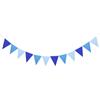 Bandera triangular de fieltro para decoración de fiestas de cumpleaños, bandera colorida para habitación de niños, bandera triangular de fieltro, decoración navideña, bandera para tirar