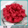 Venta directa de fábrica de flores artificiales rojas con miles de estilos para elegir, incluyendo rosas burdeos y dalias, para materiales de decoración de bodas