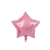 Balões de Folha de Alumínio Hongxiang 18 polegadas Estrela de Cinco Pontas Coração Decorações para Festa de Aniversário Casamento Atacado