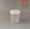 Cubo de plástico redondo cuadrado portátil 2L transparente grado alimenticio PP cubo de yogur 1L cubo de arroz engrosado especificaciones de juguete ordenadas