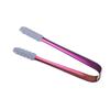 Fabricantes de fuentes, clip de hielo de silicona antideslizante de acero inoxidable 304, clip de hielo de barra de 13,5 cm de grosor, clip de azúcar