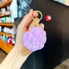 Pingente Chaveiro de Sorvete Colorido de Pelúcia Desenho Animado Simulação Casquinha de Sorvete Bolsa Presente Atacado Sorvete de Matcha