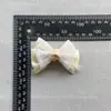Acessórios de Urso DIY Rede Laço Feito à Mão Sapatos e Chapéus Bolsa Pendurar Grampo de Cabelo para Pet Laço Semi-Acabado Decoração