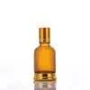 Frasco de Vidro Transparente para Óleo Essencial, Frasco Borrifador para Máscara Facial, Frasco Refil de 30ml para Cosméticos e Produtos de Cuidados com a Pele, Frasco Borrifador para Líquido de Base