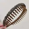 Diadema con un Toque de Alta Gama, Lujo Ligero, Impresionantemente Hermosa, Diseño de Corona Alta para Mujeres, Nuevo Modelo 2026, Borde Ancho de Satén, Adecuada para Uso Diario y Lavado de Cara