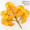 Decoração de Teto Simulação Ginkgo Flor Trepadeira Folhas Amarelas de Árvore Paisagismo Shopping Tubo Parede Coluna Trepadeira de Árvore Parede Cobertura Feia Pacote