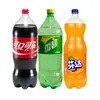 Coca-Cola Fanta Sprite Zero Garrafa Grande 2L Pack Combinado Barril Grande Caixa Completa Bebida Bebida Gaseificada Refrigerante Nostálgico