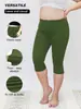 Leggings Esportivos Populares Europeus e Americanos Transfronteiriços, Tamanhos Grandes 1Xl-5Xl, Calças Capri para Corrida Respiráveis e Confortáveis com Cintura Regular