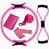 Set de Pilates de cinco piezas para fitness toalla de yoga cinturón de tensión anillo de tensión máquina de tensión fitness yoga estilo transfronterizo
