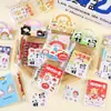 Set de papelería de serie animada, lindo paquete de regalo de papelería portátil, pequeño regalo para niños, recuerdo para estudiantes, pequeño obsequio