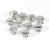 Muebles al por mayor del fabricante Manija de aleación de zinc Manija de hardware de un solo agujero para armario Cajón Manija Simple Moderna