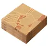 Papel A prueba de Aceite Americano Snacks Fritos Pollo Frito Barbacoa Bandeja para Hornear Papel Kraft a Prueba de Aceite Papel Absorbente Base de Papel para Alimentos Papel