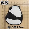 Pantuflas de panda gigante con espalda grande, hebilla para zapatos, accesorios decorativos, cueva, flor de zapato, PVC, gota de plástico, funda para teléfono móvil, vaso de agua