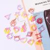 DIY epóxi pequenos brincos geométricos molde de silicone pequeno animal amor estrela brincos pingente jóias pendurado molde