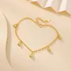 Pulseira de Prata Esterlina S925 Banhada a Ouro Flor do Vale Yuebao com Toque Suave e de Alto Padrão, Estilo Fresco para Mulheres, Popular no Xiaohongshu