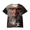 Fábrica de Comércio Exterior Transfronteiriço Mito Negro Wukong Grande Sábio Impressão Digital 3D Jornada para o Oeste Tendência Camiseta