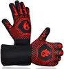 Nuevos Guantes de Silicona Resistentes a Altas Temperaturas 800 Grados Ignífugos Antillamas para Barbacoa, Horno de Microondas de Amazon