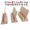 Portatarjetas dormitorio madera maciza tarjeta portatarjetas de madera postal portatarjetas de comedor base de calendario de escritorio portafotos nota ajuste