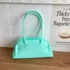 Bolso Nicho Estilo Coreano Bolso de Hombro de Moda 2026 Verano Nuevo Bolso de Axila Alta Apariencia Pura Color Sólido Moda Individual Bolso de Mujer